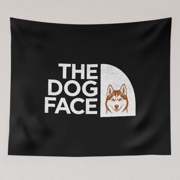 Item preview, THE DOG FACE - SIBERIAN HUSKY | Pets and Dogs lovers for Men and Women t-shirt designed and sold by panchiTWO.