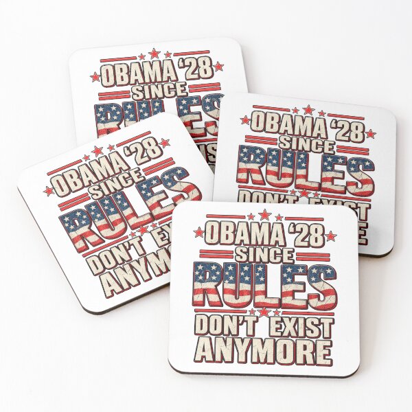 Item preview, Obama 2028 Since Rules Don't Exist Anymore designed and sold by SEINENGAPPI8.