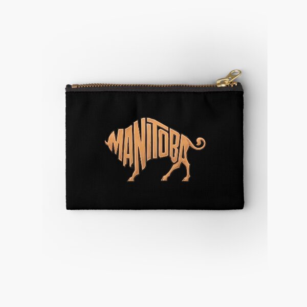Item preview, Manitobas Bisons Typography -32 designed and sold by PomboGayArt.
