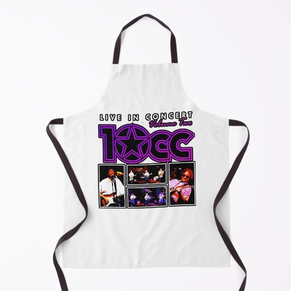 Item preview, 10cc Live In Concert Classic Art Pop Rock Vintage Band designed and sold by PeyronnelArt.