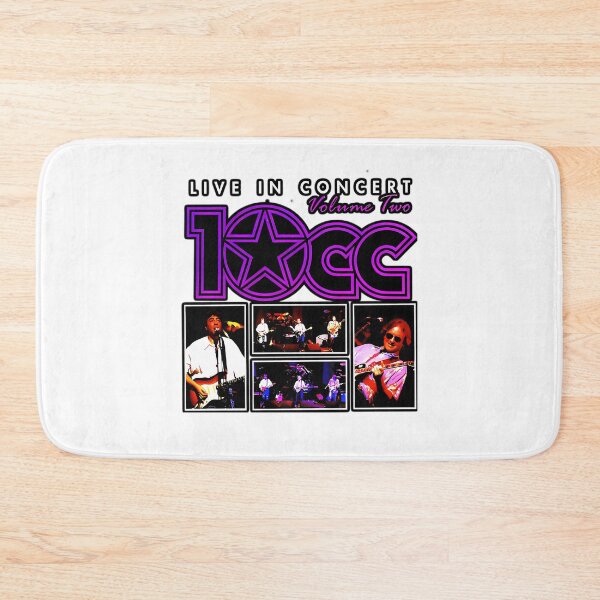 Item preview, 10cc Live In Concert Classic Art Pop Rock Vintage Band designed and sold by PeyronnelArt.