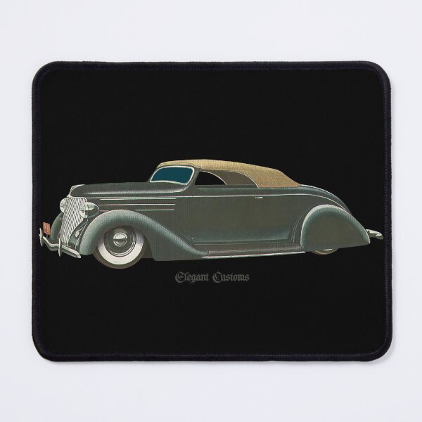 Item preview, 1936 Cabriolet chopped no text Kustom, Hot Rod, Muscle Car designed and sold by Elegant Customs.