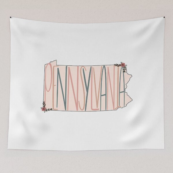 Item preview, Cute Boho Floral Pennsylvania designed and sold by AlleneAbbott.