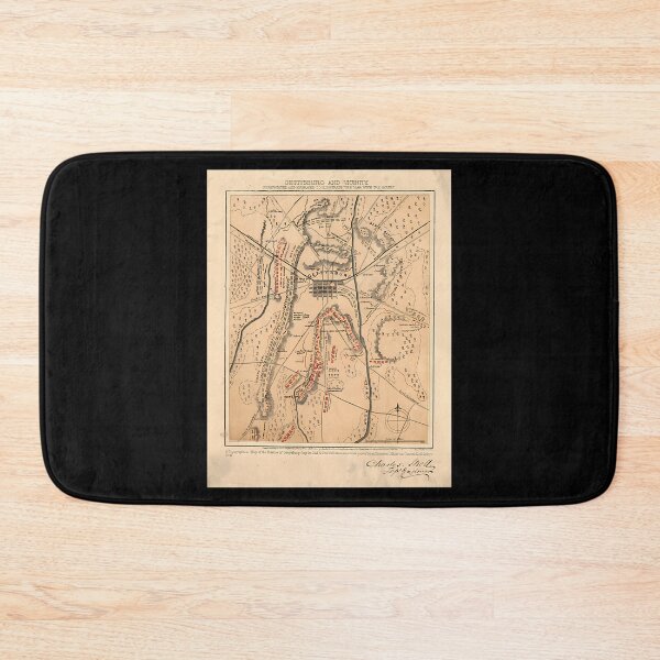 Item preview, The Gettysburg (Map Of Gettysburg Battlefield) designed and sold by AlleneAbbott.
