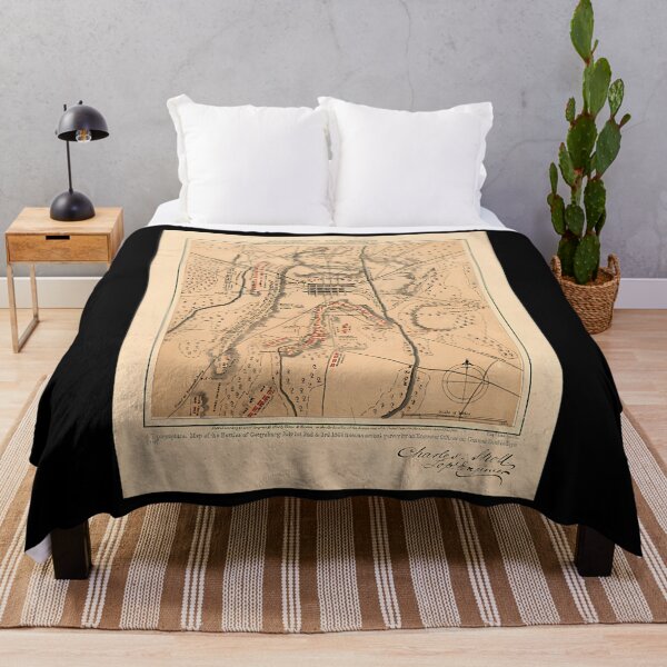 Item preview, The Gettysburg (Map Of Gettysburg Battlefield) designed and sold by AlleneAbbott.