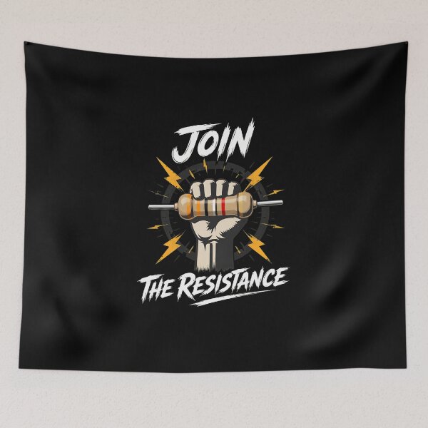 Item preview, Join The Resistance Electrical Resistor designed and sold by PaletteArc.