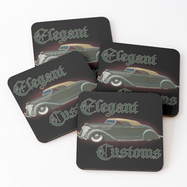 Item preview, 1936 Cabriolet chopped w text - Lowrider, Kustom, Hot Rod, Muscle Car designed and sold by Elegant Customs.