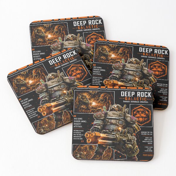 Item preview, Gunner Deep Rock Galactic Heavy Firepower Art designed and sold by PrestonChild.