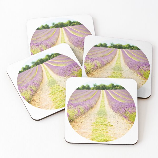 Item preview, Lavender Field Pathway Circle designed and sold by latifasolaam.
