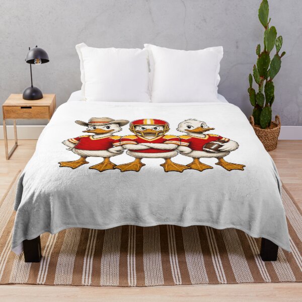 Item preview, Playful Football Ducks Cartoon Design designed and sold by OscarTorr24347.