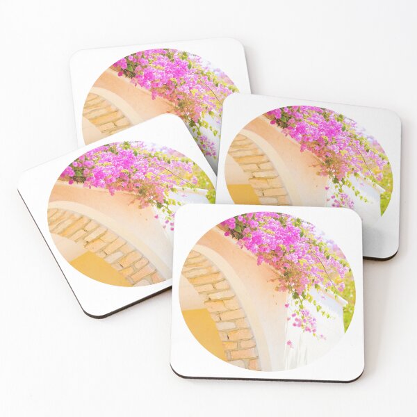 Item preview, Pink Floral Archway Circle designed and sold by latifasolaam.