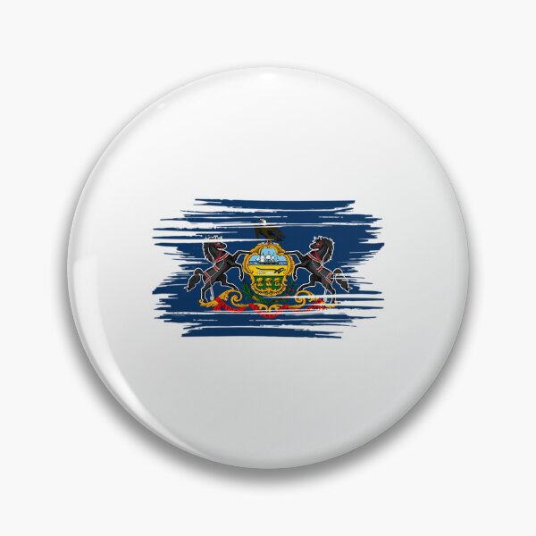 Item preview, Distressed Pennsylvania State Flag Pa designed and sold by AlleneAbbott.