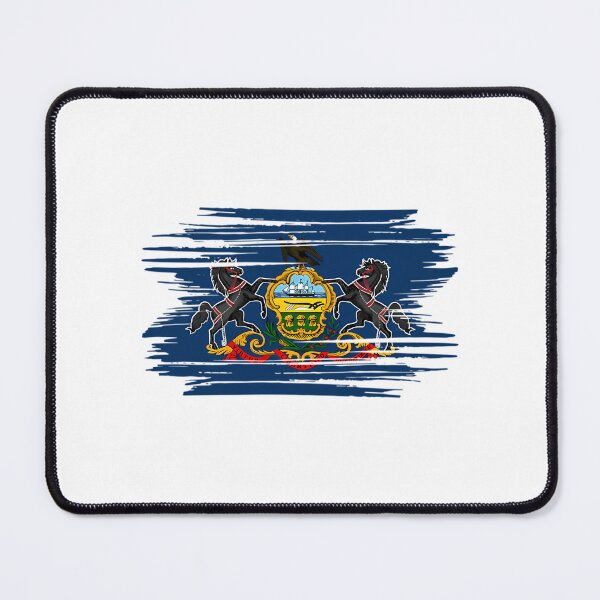 Item preview, Distressed Pennsylvania State Flag Pa designed and sold by AlleneAbbott.