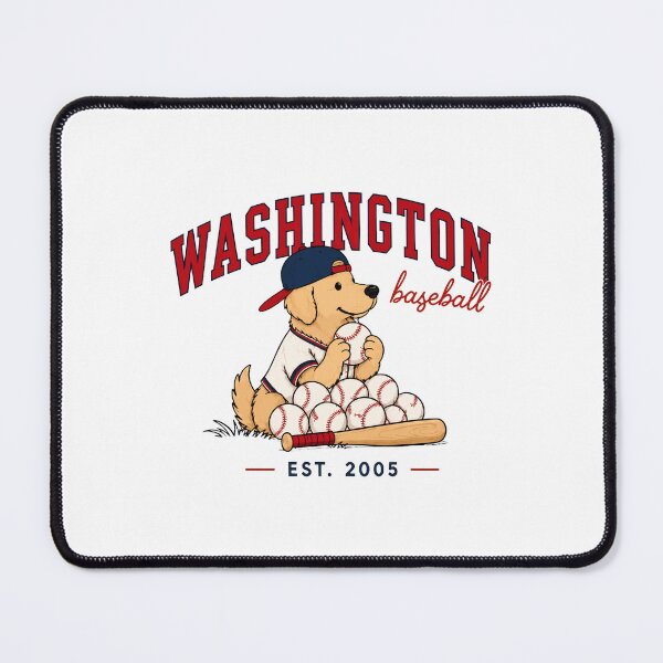 Artikelvorschau, Washington Baseball Dog Vintage Retro entworfen und verkauft von tranhuonggiang.
