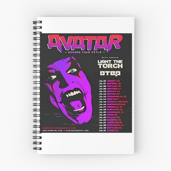Item preview, Avatar Metal Band Tour Poster Heavy Metal Artwork designed and sold by PeyronnelArt.