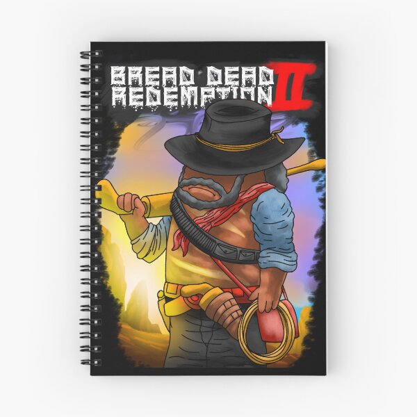 Item preview, Bread Dead Redemption – Funny Cowboy Bread designed and sold by Migiteart.