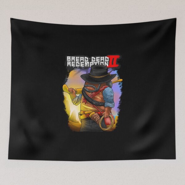 Item preview, Bread Dead Redemption – Funny Cowboy Bread designed and sold by Migiteart.