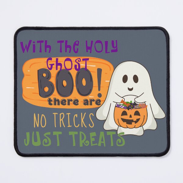 Item preview, Halloween Cute Ghost Trick or Treat Holy Sprit Spooky Season Christian designed and sold by Forevermore.
