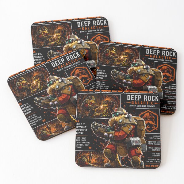 Item preview, Engineer Deep Rock Galactic Sentry Builder Art designed and sold by PrestonChild.