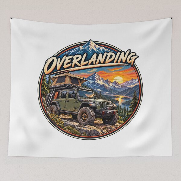 Item preview, Overlanding Jeep designed and sold by alwaysadeal.
