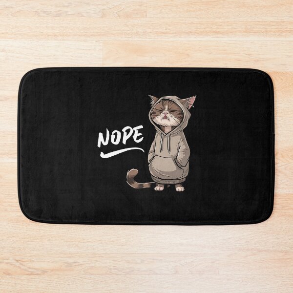 Item preview, Nope Funny Cat In Hoodie Birthday Gift designed and sold by Say It With Ink.
