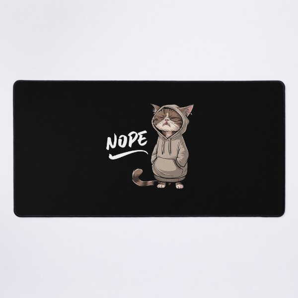 Item preview, Nope Funny Cat In Hoodie Birthday Gift designed and sold by Say It With Ink.