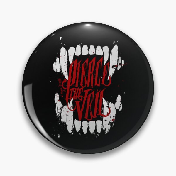 Item preview, Bloody Monster Sharp Fangs Red Typography designed and sold by Lowa101.