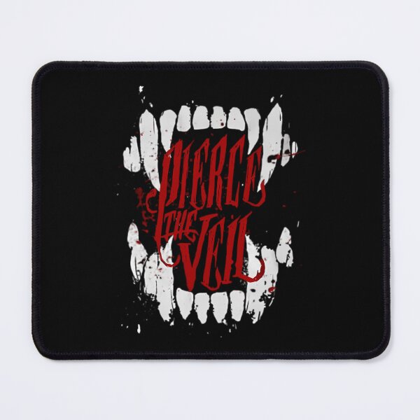 Item preview, Bloody Monster Sharp Fangs Red Typography designed and sold by Lowa101.