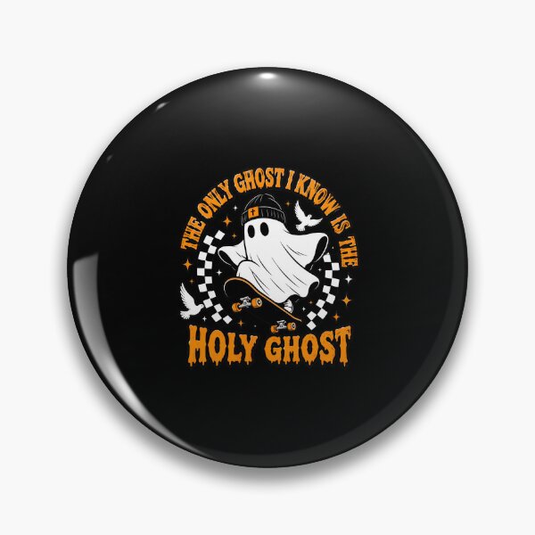 Item preview, The Only Ghost I Know Is The Holy Ghost Retro Halloween designed and sold by PaletteArc.