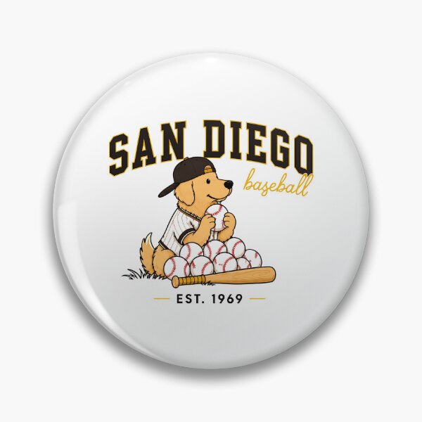 Item preview, Cute Baseball Dog San Diego Est 1969 designed and sold by tranhuonggiang.