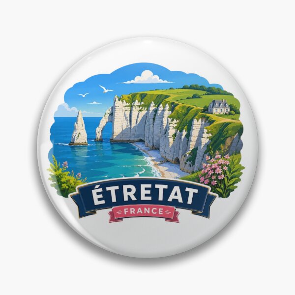 Item preview, Étretat, France - Normandy Cliffs designed and sold by Myra365Art.