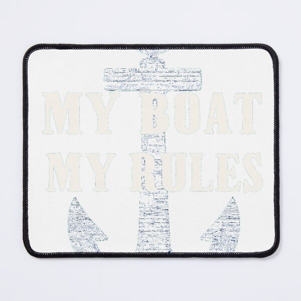 Item preview, My Boat My Rules Nautical Anchor designed and sold by lht6474.