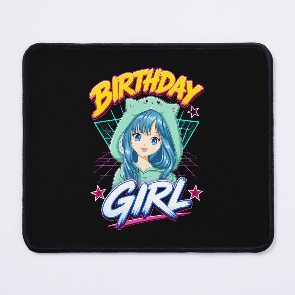 Item preview, Birthday Anime Girl designed and sold by PhelanBryant.