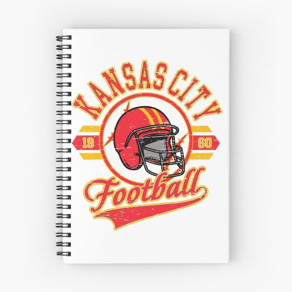 Item preview, KC Football Retro Helmet Vintage Style designed and sold by JosephMoo55679.