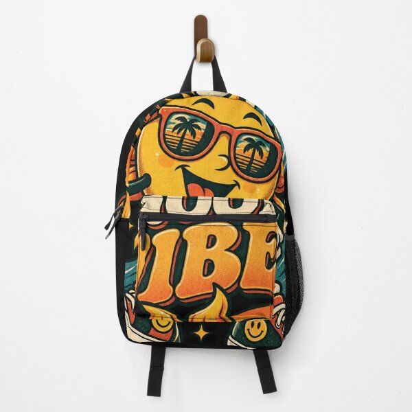 Item preview, Good Vibes – Vintage Retro Smiling Sun Cartoon designed and sold by JatCreative.