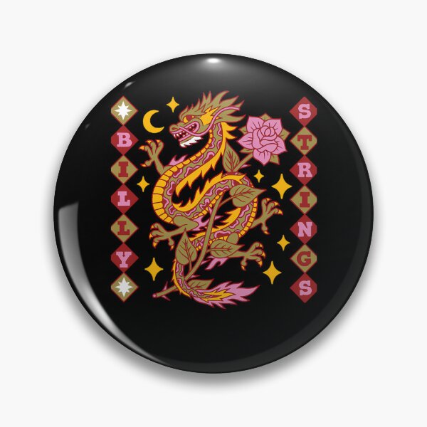 Item preview, Billy Strings Dragon and Rose 2022 designed and sold by pixelvect.