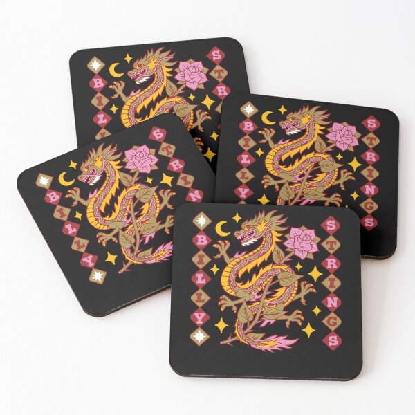 Item preview, Billy Strings Dragon and Rose 2022 designed and sold by pixelvect.