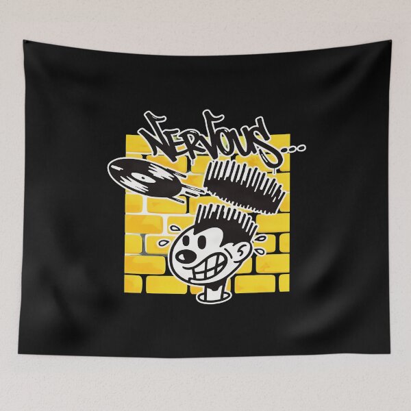 Item preview, NERVOUSS Punk Mohawk Record Hair Comb Cartoon -50 designed and sold by Divascorner.