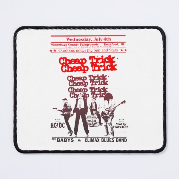 Item preview, Red Concert Poster Musician Silhouettes Stage Event designed and sold by Thought Creator.