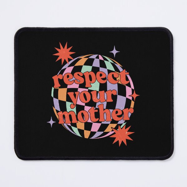 Item preview, Disco Ball Respect Your Mother Retro designed and sold by JsWoot.