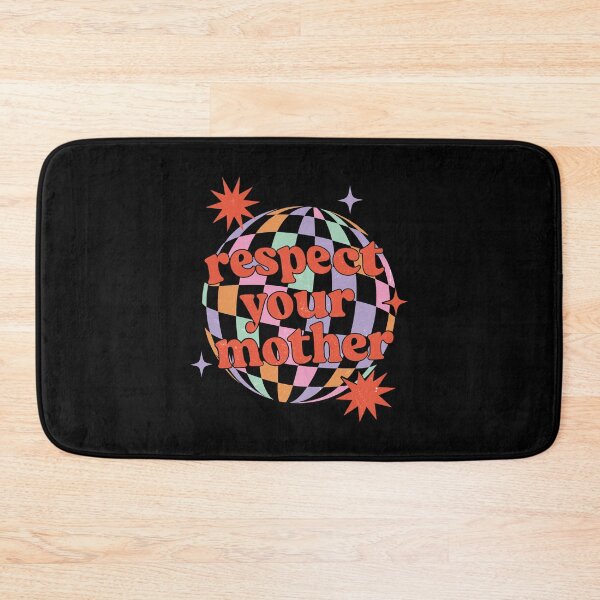 Item preview, Disco Ball Respect Your Mother Retro designed and sold by JsWoot.