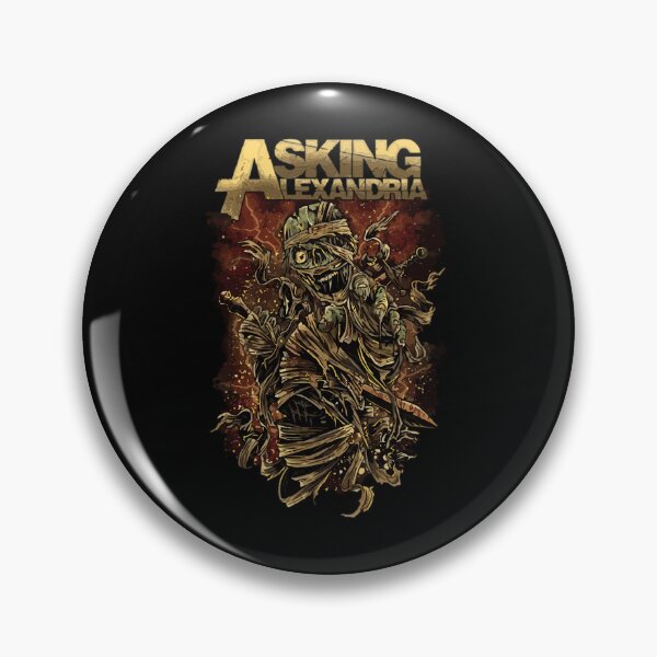 Item preview, Asking Alexandria Mummy Zombie Warrior designed and sold by pixelvect.