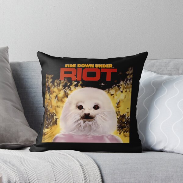 Item preview, White Seal Creature Flames Background Fiery Glow designed and sold by Thought Creator.