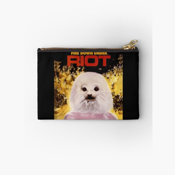 Item preview, White Seal Creature Flames Background Fiery Glow designed and sold by Thought Creator.