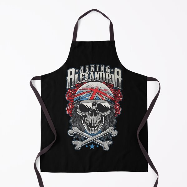 Item preview, Asking Alexandria British Flag Skull Sunglasses And Roses designed and sold by pixelvect.