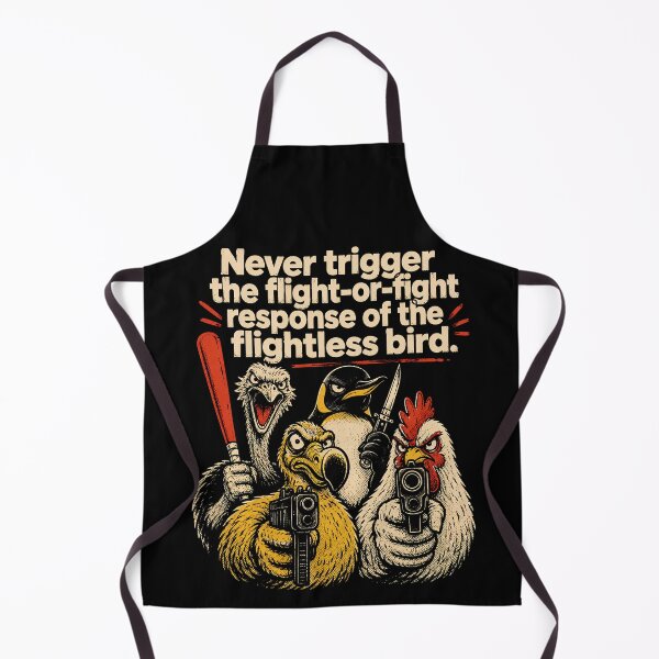 Item preview, Never Trigger the Flight or Fight Bird Squad designed and sold by Victor Shadehorn.