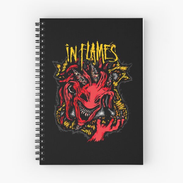 Item preview, Fiery Horned Monster Sharp Teeth Jagged Flame Border designed and sold by Thought Creator.