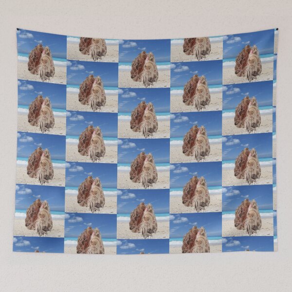 Item preview,  Shells against blue sky and turquoise sea. designed and sold by Kcreate242.