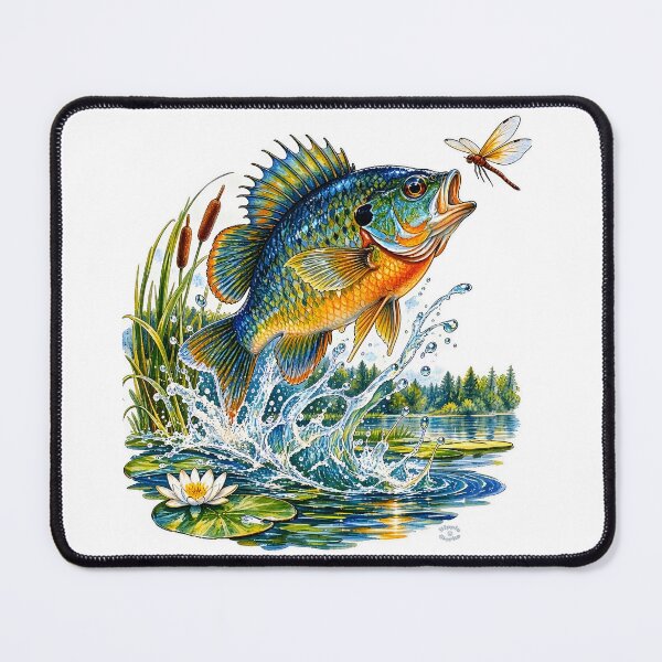 Item preview, Bluegill / Panfish Fishing by Orikall designed and sold by HippieWorks.