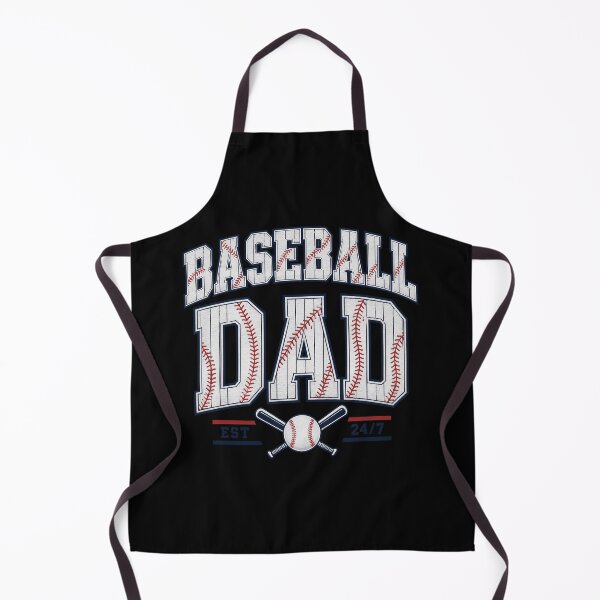 Item preview, Baseball Dad Stitched Letters Crossed Bats designed and sold by markymaarty.